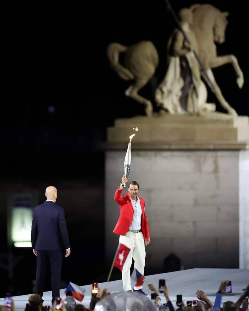 PHOTOS Nadal and Serena Williams Steal the Show as They Light the