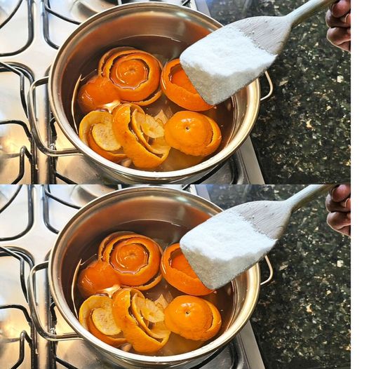 Homemade Orange Peel Salt