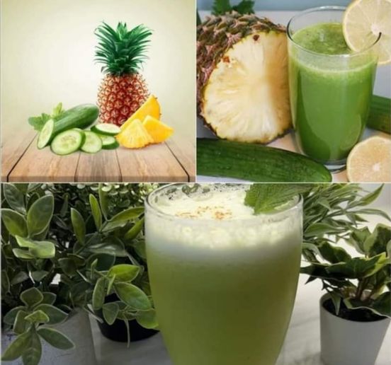 Cucumber-Pineapple Juice