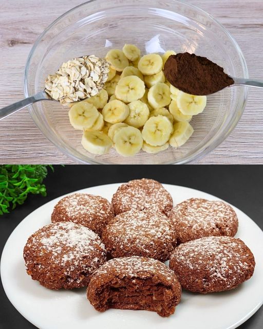 Guilt-Free Banana Cocoa Oat Bites