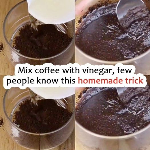 Coffee and Vinegar Cleaning Solution Recipe