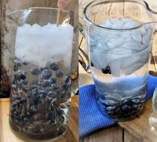 Blueberry Infused Water