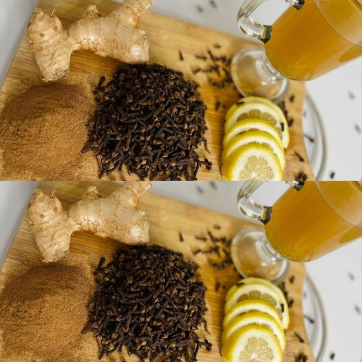 Clove, Ginger, Lemon, and Cinnamon Detox Tea Recipe for Belly Fat Loss