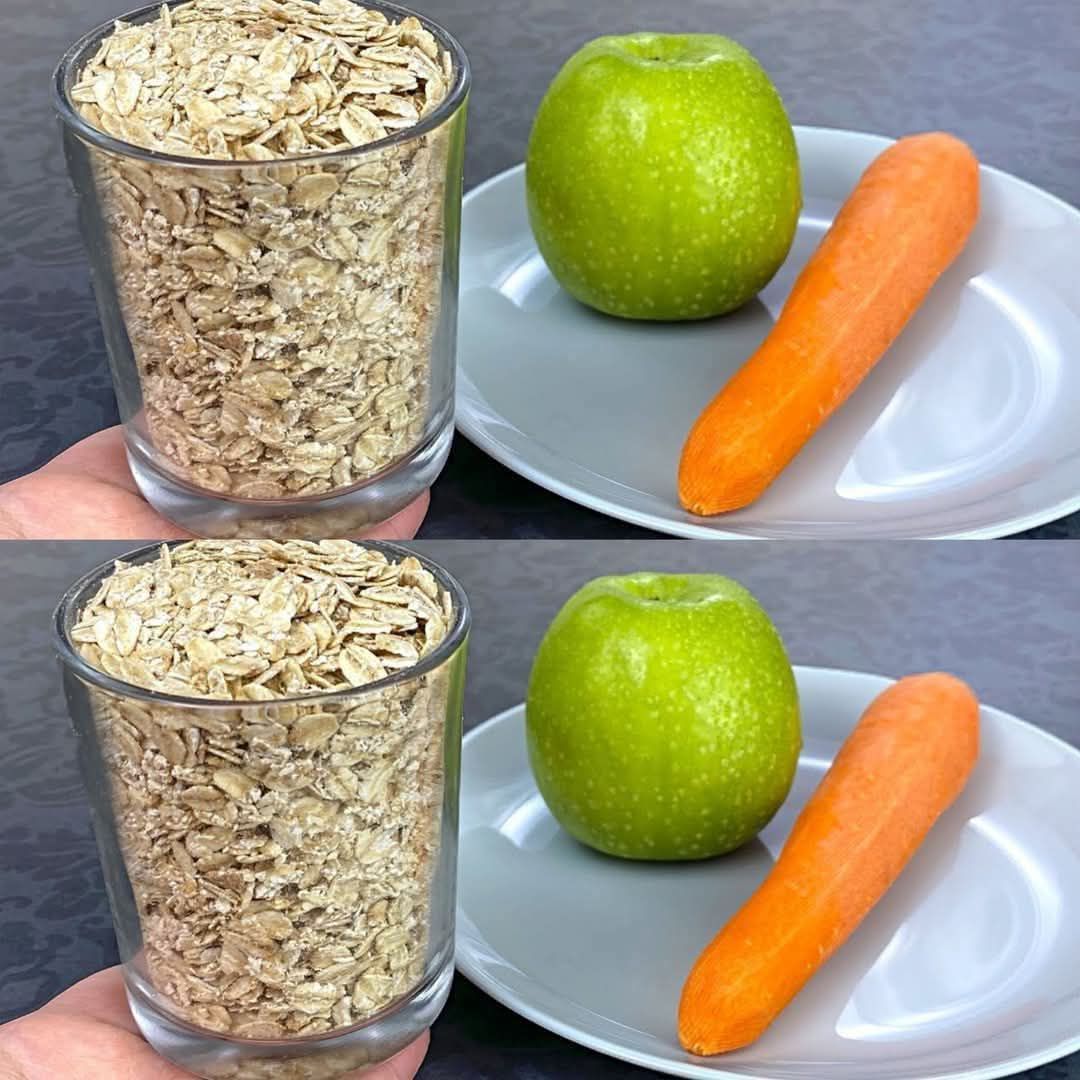 Apple-Carrot Oatmeal Bake (Naturally Sweetened, No Sugar!)