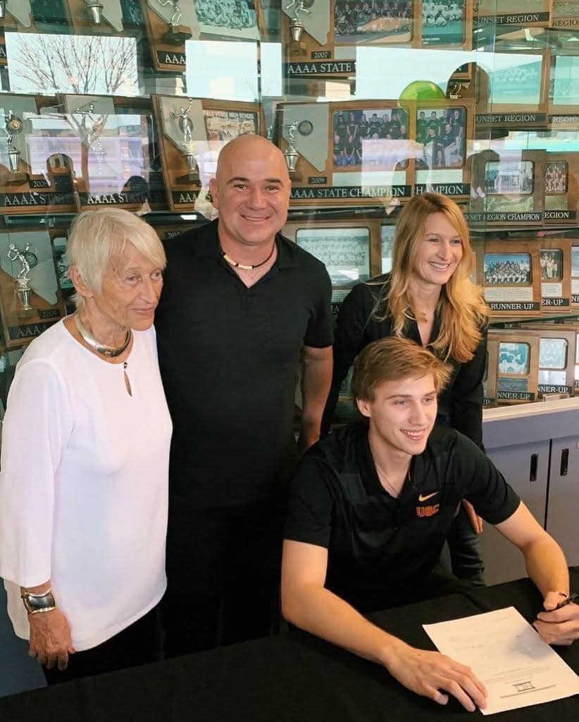 Steffi Graf Addresses Son Jaden’s Surprise Statement on Choosing a Different Sport Over Tennis