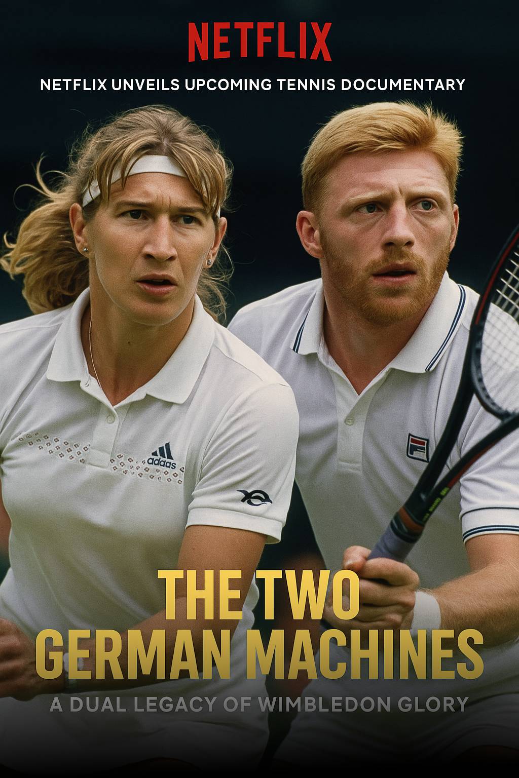 Netflix Unveils Upcoming Tennis Documentary: “THE TWO GERMAN MACHINES” – A Dual Legacy of Wimbledon Glory