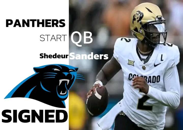 Breaking News: Carolina Panthers Announce Signing of QB Shedeur Sanders