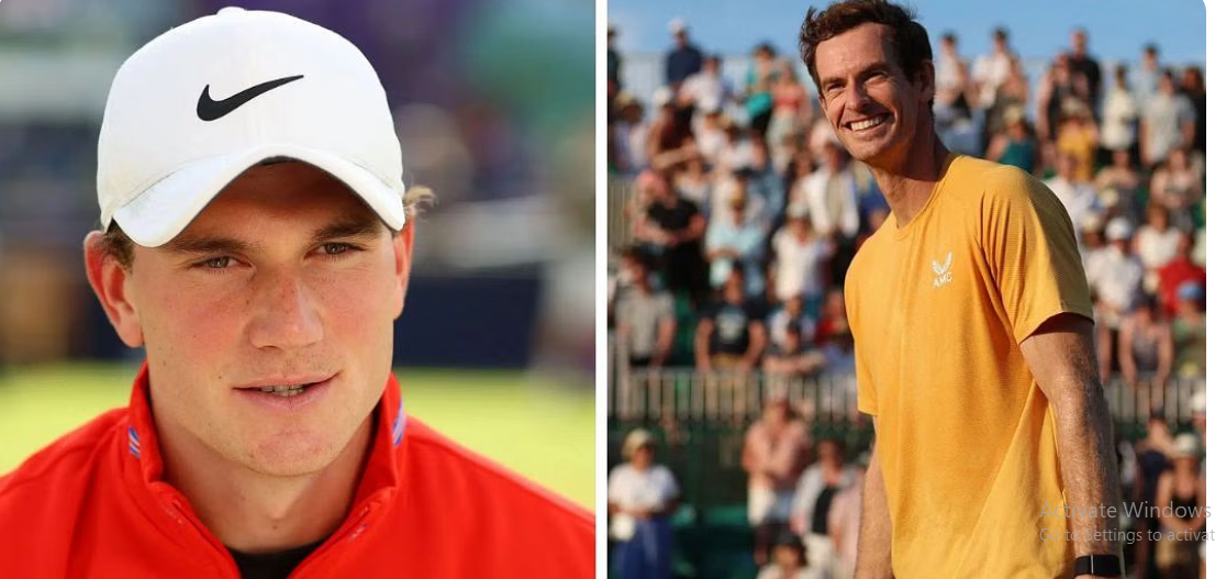 Jack Draper’s new blond look sparks jesting remarks from idol Andy Murray
