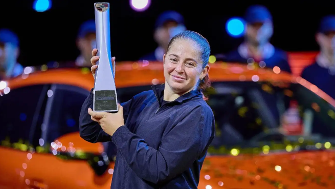 Jelena Ostapenko emulates staggering Serena Williams feat as she storms to Stuttgart title