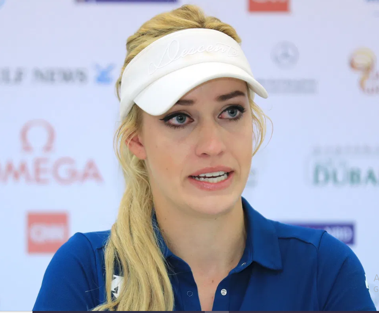 Paige Spiranac’s Hilariously Wet Reaction to Valspar Championship Outbursts
